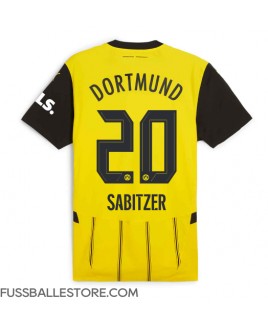 Günstige Borussia Dortmund Marcel Sabitzer #20 Heimtrikot 2024-25 Kurzarm